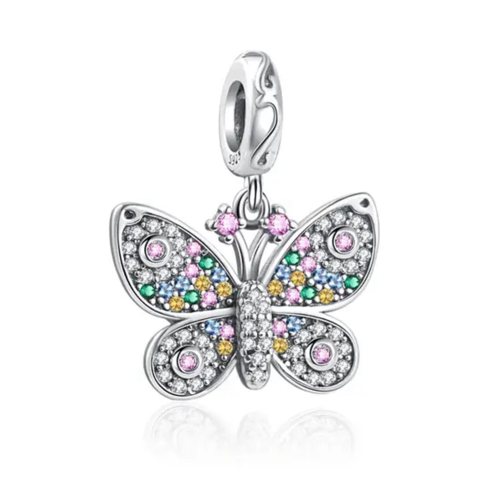 New butterfly pandora style charm